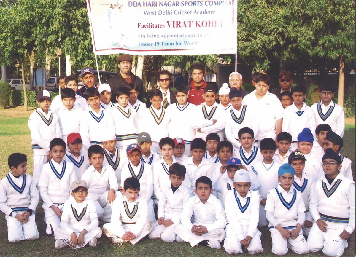 Virat Kohli origin story A student who looked like a leader, and then